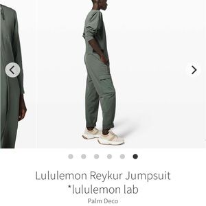 Lululemon Reykur Jumpsuit *lululemon lab Palm Deco